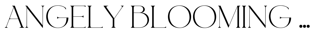 Angely Blooming Serif